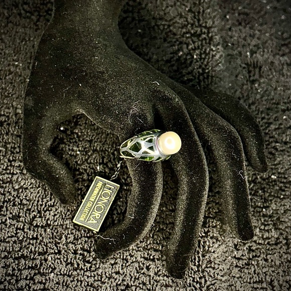 Honora Freshwater Pearl Sterling Silver Ring item#0020 - Picture 3 of 3